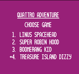 Quattro Adventure (USA) (Unl) background