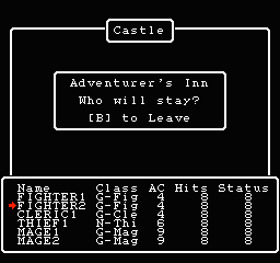 Wizardry - Proving Grounds of the Mad Overlord (USA) background