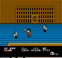Ganbare Goemon 2 (Japan) background