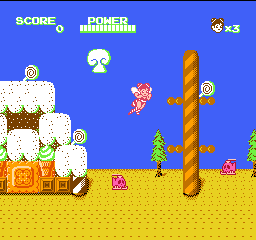 Takahashi Meijin no Bugutte Honey (Japan) background