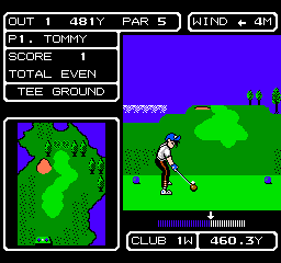 Fighting Golf (Japan) background