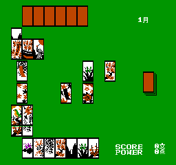 Hanafuda Yuukyou Den - Nagarebana Oryuu (Japan) (Unl) background