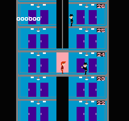 Elevator Action (USA) background