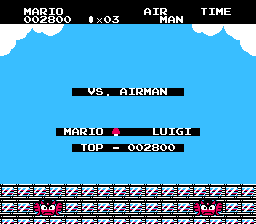 Super Mario Bros. - Mario Vs. Airman (Mushroom Kingdom Added) background