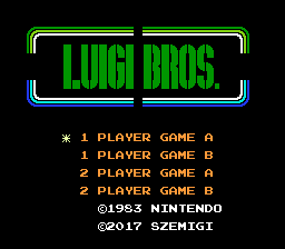 Luigi Bros. background