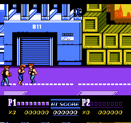 Double Dragon II - The Revenge (Europe) background