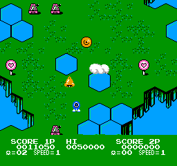 TwinBee 3 - Poko Poko Dai Maou (Japan) background