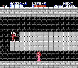 The Legend of Zelda II - Play as Zelda background