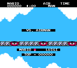 Super Mario Bros. - Mario Vs. Airman (Airman Stage Only) background
