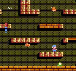 Milon's Secret Castle (USA) background