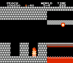 Super Mario Bros.: Peach Edition background