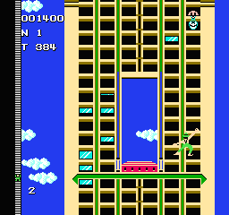 Crazy Climber (Japan) background