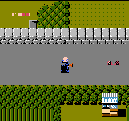 Addams Family, The - Uncle Fester's Quest (USA) background