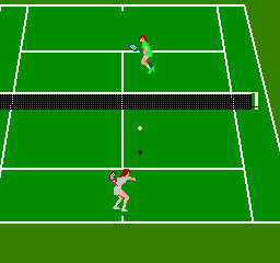 Racket Attack (USA) background