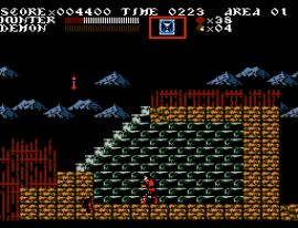 Castlevania (USA) (Rev A) [Hack by Redrum v1.0] (~Castlevania - Blood Moon) background
