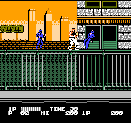 Bad Dudes (USA) background