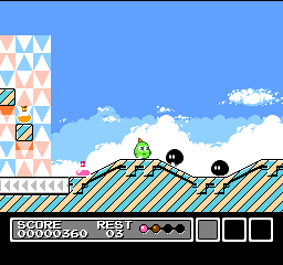 Gimmick! (Japan) background