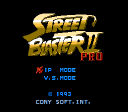 Street Fighter II Pro (Unl) background