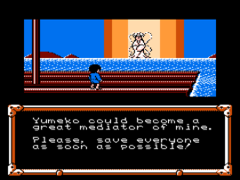 Gegege no Kitarou 2 - Youkai Gundan no Chousen (Japan) [En by Aishsha+Djinn v1.1] (~Spooky Kitaro 2 - Kitaro Versus Yokai Army) background