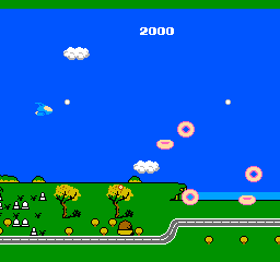 Moero TwinBee - Cinnamon Hakase wo Sukue! (Japan) background