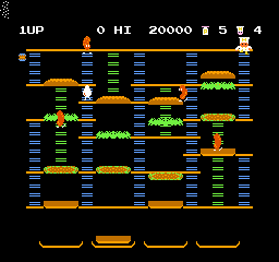 Burger Time (Japan) background