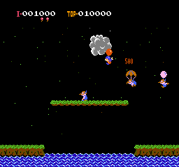 Balloon Fight (USA) background