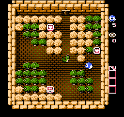 Adventures of Lolo (Europe) background