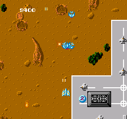 Terra Cresta (Japan) background