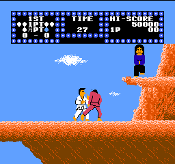 Karate Champ (USA) background