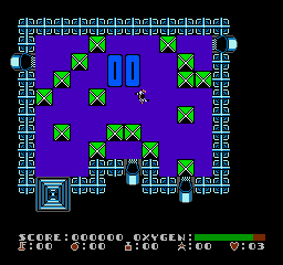 Dash Galaxy in the Alien Asylum (USA) background