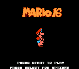Mario 16 (1996) (Unl) background