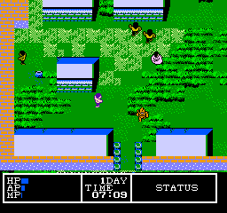 Hydlide 3 - Yami Kara no Houmonsha (Japan) background