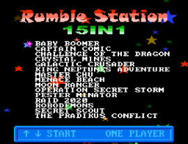 Rumble Station - 15 in 1 (USA) (Unl) background