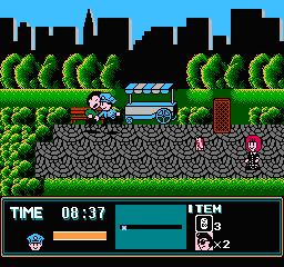 Family Trainer - Manhattan Police (Japan) background