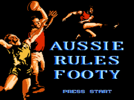Aussie Rules Footy (Australia) background