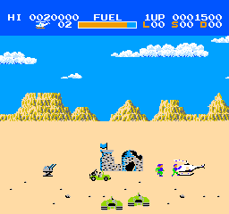Choplifter (Japan) background