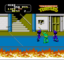 Teenage Mutant Ninja Turtles (Japan) background