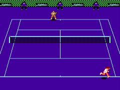 Top Players' Tennis Featuring Chris Evert & Ivan Lendl (USA) background