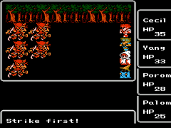 Final Fantasy (USA) [Hack by Goongyae v1.3] (Final Facelift) background