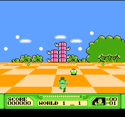 3-D Battles of World Runner, The (USA) background