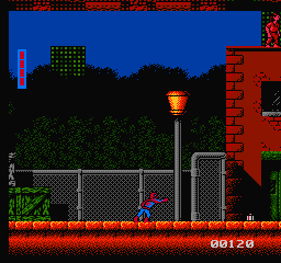 Spider-Man - Return of the Sinister Six (USA) background
