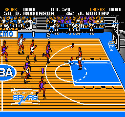 Tecmo NBA Basketball (USA) background