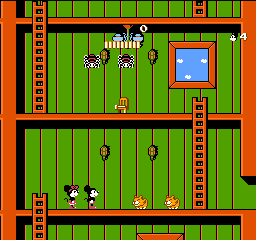 Mickey Mousecapade (USA) background