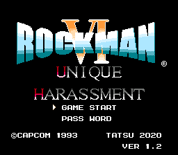 Rockman 6 - Unique Harassment v1.2 background