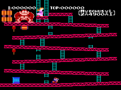 Donkey Kong (World) (Rev A) background