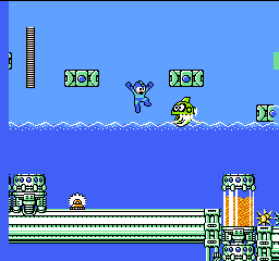 Mega Man 4 (Europe) background
