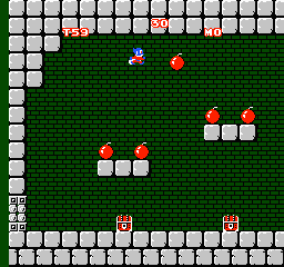 Mighty Bomb Jack (USA) background