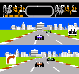Final Lap (Japan) background