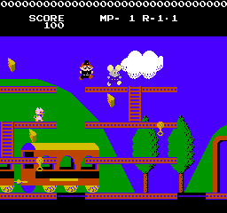 Mappy-Land (Japan) background