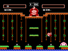 Donkey Kong Jr. Math (USA, Europe) background